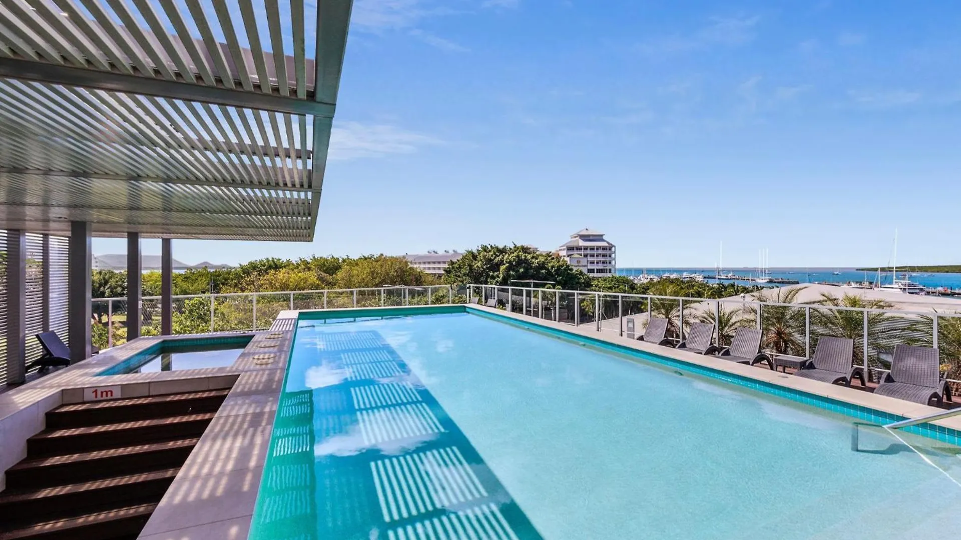 Lejlighed Lux Waterfront - Prime Location Pool Gym & Sauna Cairns Australien